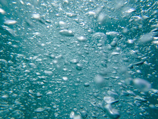 bubble, underwater, bubbles, water, sea, under, aquatic, blue, ocean, clear, background, air,...