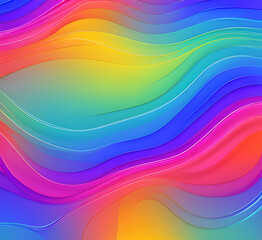 Obraz premium Blue tech lines universal background simple science and technology business line technology background.background vortex and use it as your wallpaper, posters and banners.Generative AI