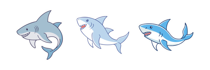 shark vector icon, animals vector illustration - simple illustration of shark perfect for logos, and animals-themed designs.