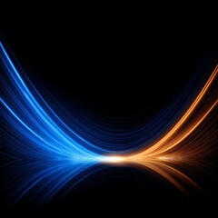 Modern abstract background with wave lines.