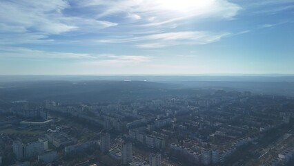 Cityscape Under Morning Haze 2