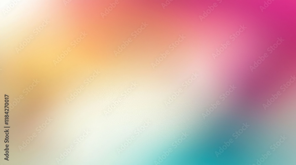 Poster warm color gradient with rough abstract feel, glowing softly and creating vibrant atmosphere. ideal 