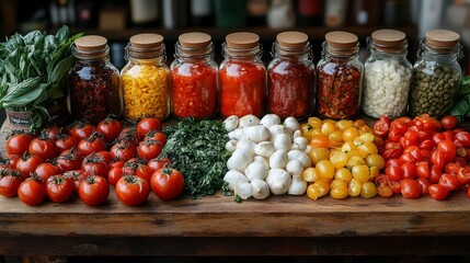 Vibrant Italian Spices & Produce: A Culinary Delight!