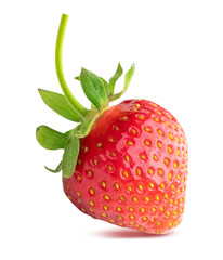 Fresh strawberry isolated on white background