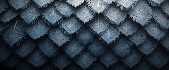 Fototapeta premium Pine Cones Arranged in Layered Pattern on Dark Background