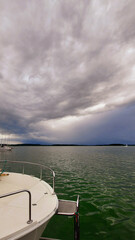 horizon over the lake