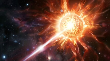 Panorama milky way galaxy with stars and space dust in the universe 