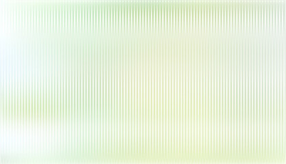 Light green ribbed glass. Vector ribbed glass texture background. Mesh gradient. acrylic ribbed bath surface. Reeded glass background semitransparent overlay. Bath wall window