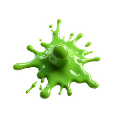 A vibrant, colorful liquid with a mesmerizing flow