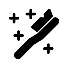 Obraz premium Toothbrush icon template