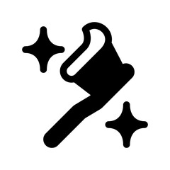 Toothbrush icon template