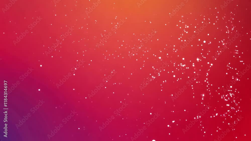 Poster red gradient background with small dots for modern posters and social media graphics