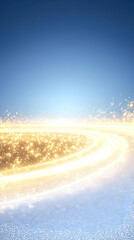 Golden Glitter Abstract Background
