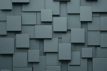 Obraz premium Abstract 3D Grey Square Background