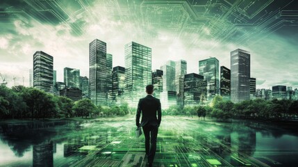 Innovative engineer promotes sustainable urban design. 