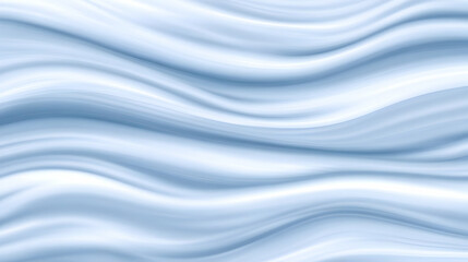 Abstract Blue Wave Background Illustration
