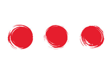Set of Ink spot dot round smear print silhouette set. Wet dry sponge brush circle shape sticker backdrop grunge sale sticker graffiti detail trace dirty texture splat banner drip dot print isolated