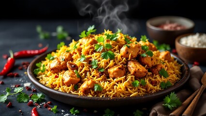 Asian Chicken Biryani I Indian Chicken Biriyani