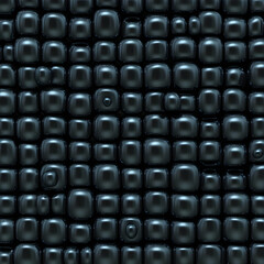 Fototapeta premium Dark 3D Abstract Background Cubes
