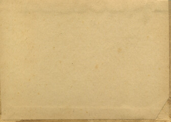 Old book page background. Natural old texture of recycle paper.