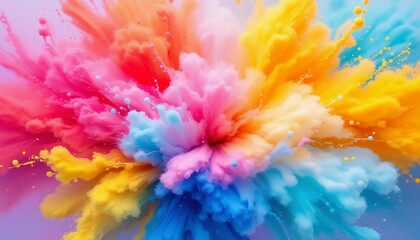 Fototapeta premium Explosion of Colors