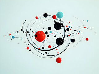 Abstract 3D Sphere Illustration