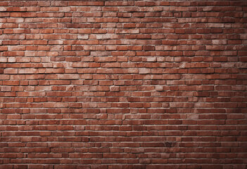 Classic Red Brick Wall Texture Background