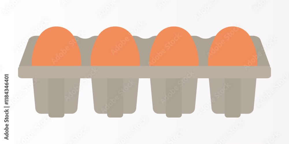 Poster eggs icon. chicken eggs sign. for mobile concept and web design. vector illustration on white backgr