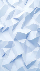 Obraz premium Abstract 3D Low Poly Light Blue Background