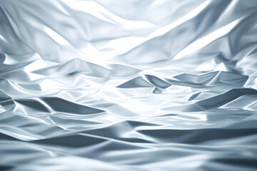 Obraz premium Abstract 3D Silver Drape Background