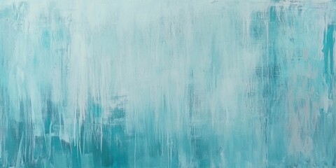 Obraz premium This design showcases a smooth gradient in cool blue tones complemented by a worn, distressed texture, light blue background with copy space