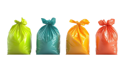 Overflowing garbage bags on curb, a visual representation of waste management challenges