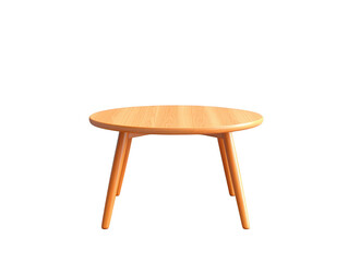 Small wooden table on black background, ideal for displays and minimalist photography