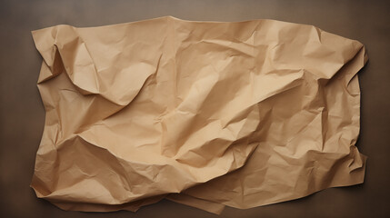 Obraz premium Crumpled gray paper wallpaper or background with a grunge effect.