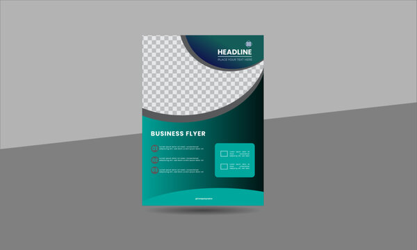 Corporate Business Flyer Template Layout