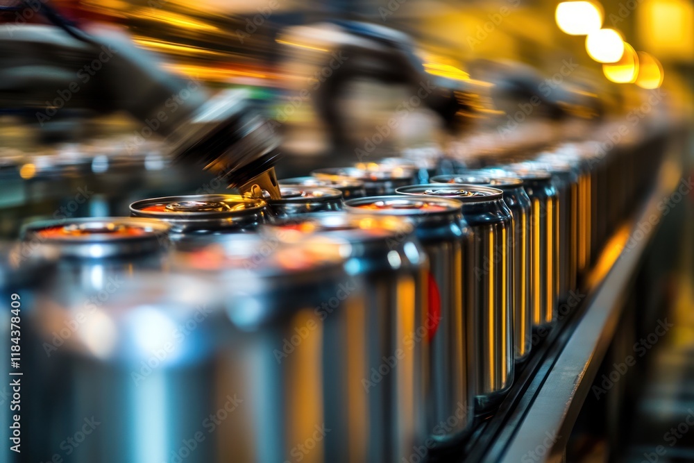 Poster can production line: high-speed automated canning process