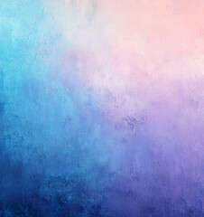 Obraz premium Blue and apricot gradient fading into lavender and mint tones. Subtle granular noise and metallic shimmer.