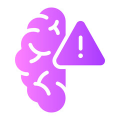 brain gradient icon