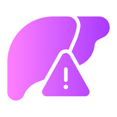 liver gradient icon
