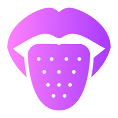 scarlet fever gradient icon