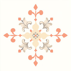 Jerusalem Cross Christianity illustration isolated on white background