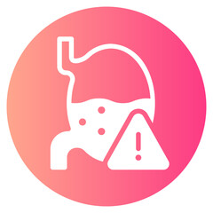 stomach gradient icon