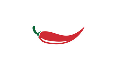 a graphic image with a chili theme, on a white background. vector graphic base.