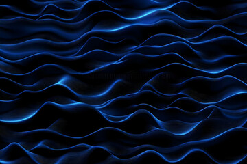Obraz premium Abstract 3D Blue Wave Background