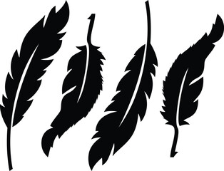 Obraz premium Abstract landscape with a stylized tree and flowing lines.