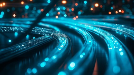 close - up of blue computer motherboard. computers and data concept.