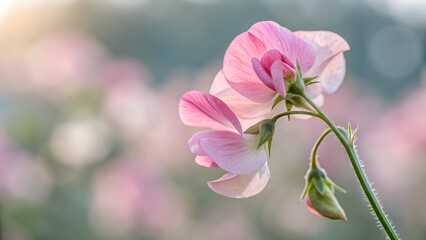 Obraz premium pink magnolia flowers