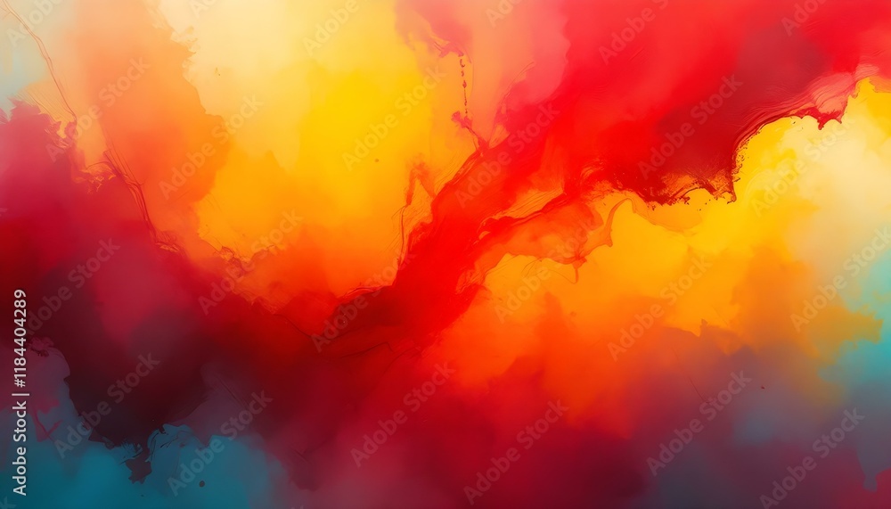 Poster Gradient gainsboro to the lemon yellow abstract background. Abstract background with a gradient of colors from blue to pink and yellow. Gradient Gainsboro to Goneydew abstract background