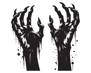 creepy zombie hands 9.eps