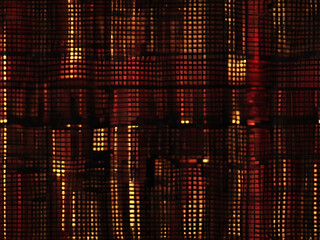 Dynamic Pink Rectangular Floor Design. Stylish interior aesthetic concept